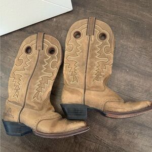 Rocky Tan and Brown Leather Boots